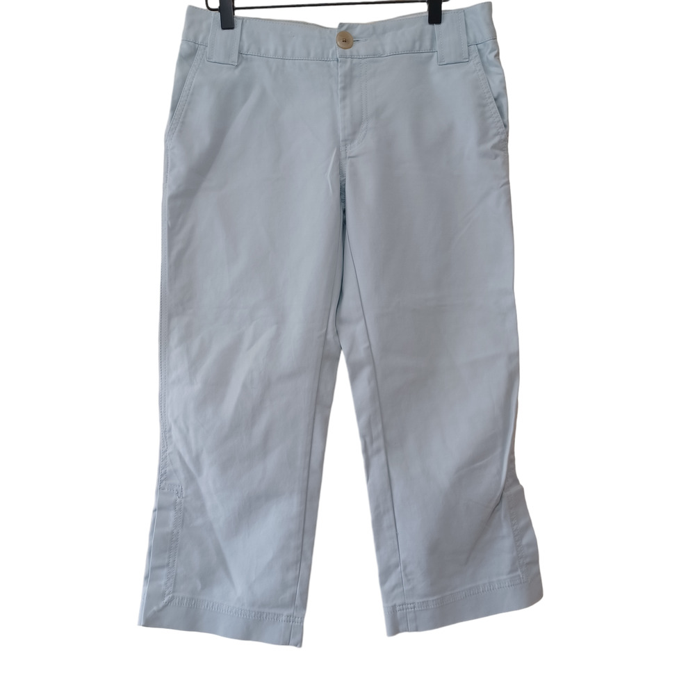 Banana Republic Martin Stretch Flare Chino Pants Size 8